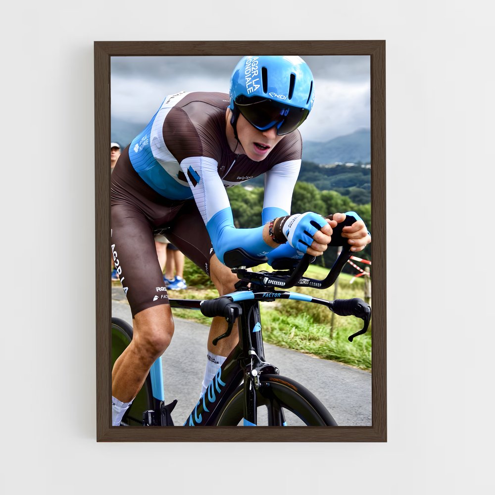 Poster L'Ascension de Romain – affiche Cyclisme (vue 5)